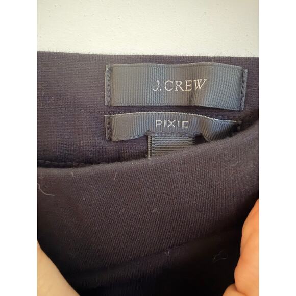 J.Crew Pixie Pant Black Slim Ankle Work Pants Size Small - Picture 6 of 9